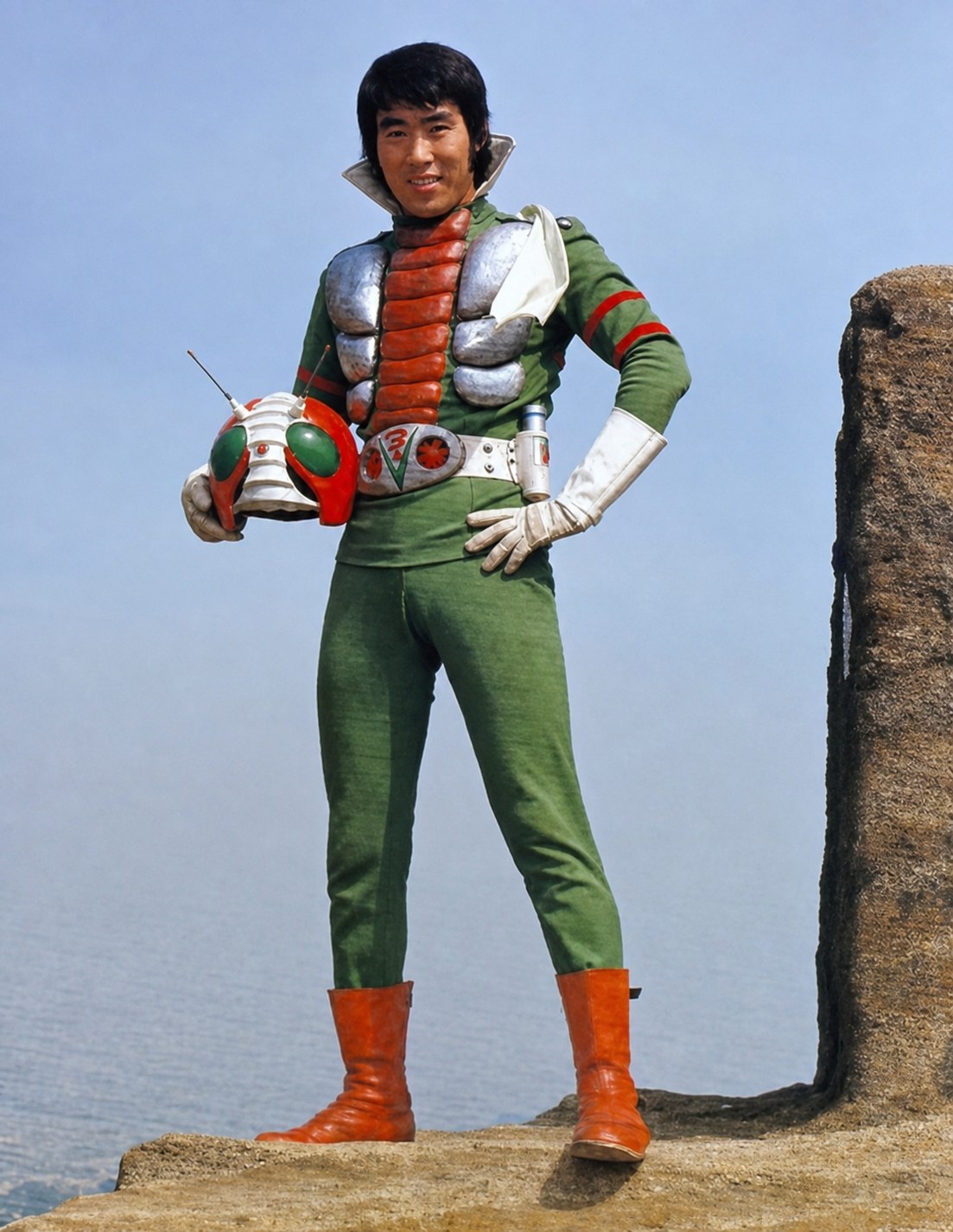 Tetsuya Nakayashiki no traje de Kamen Rider V3