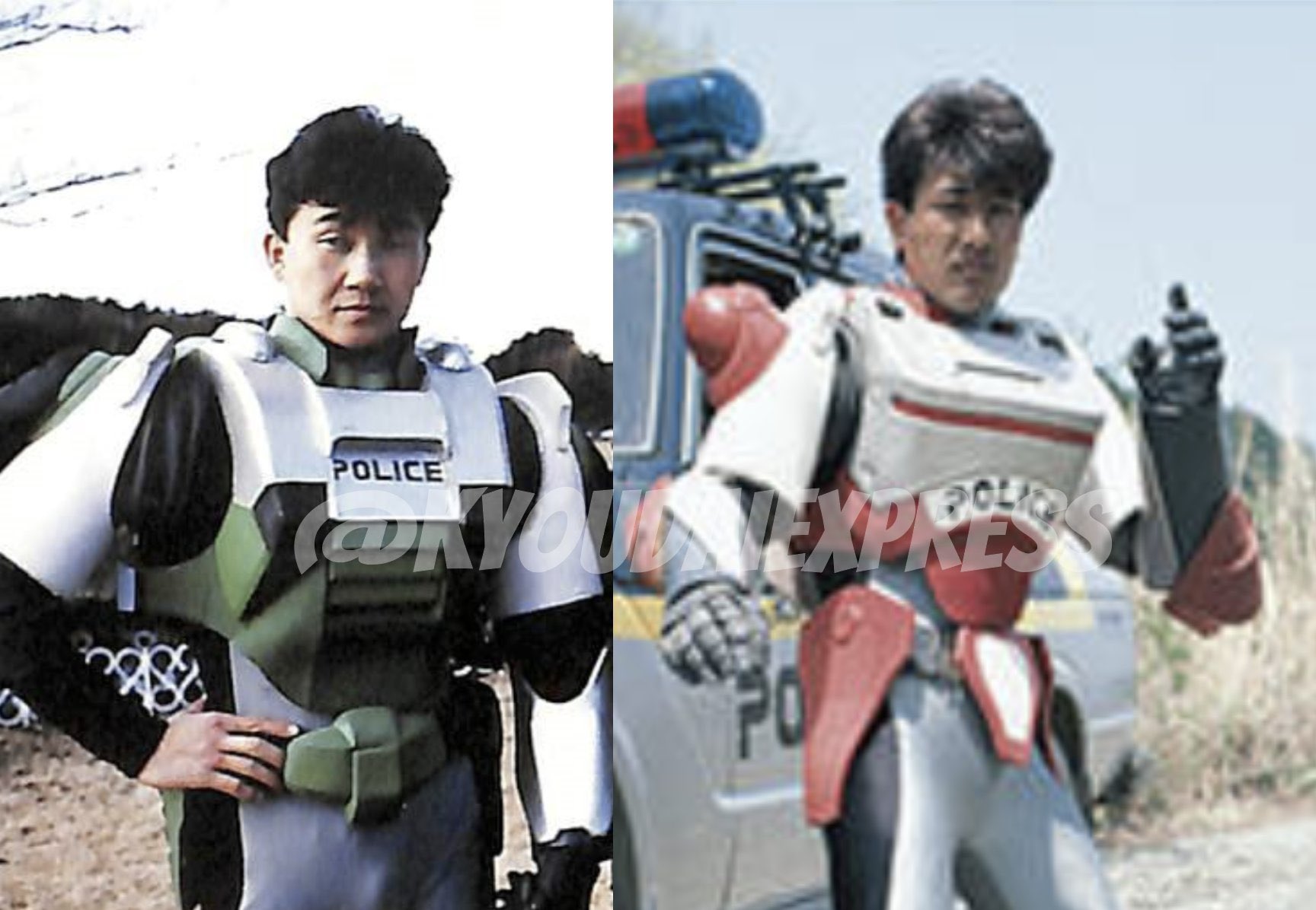 armadura POLICE sem capacete