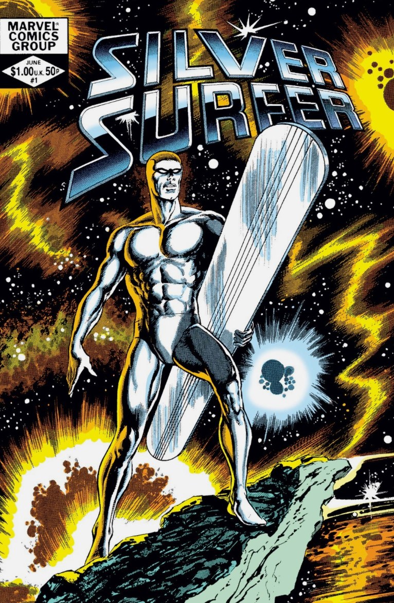 Capa de The Silver Surfer #1 (1982), da Marvel Comics